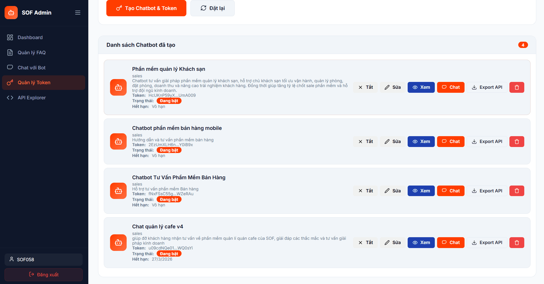 Enterprise Chatbot Management & Knowledge Orchestrator