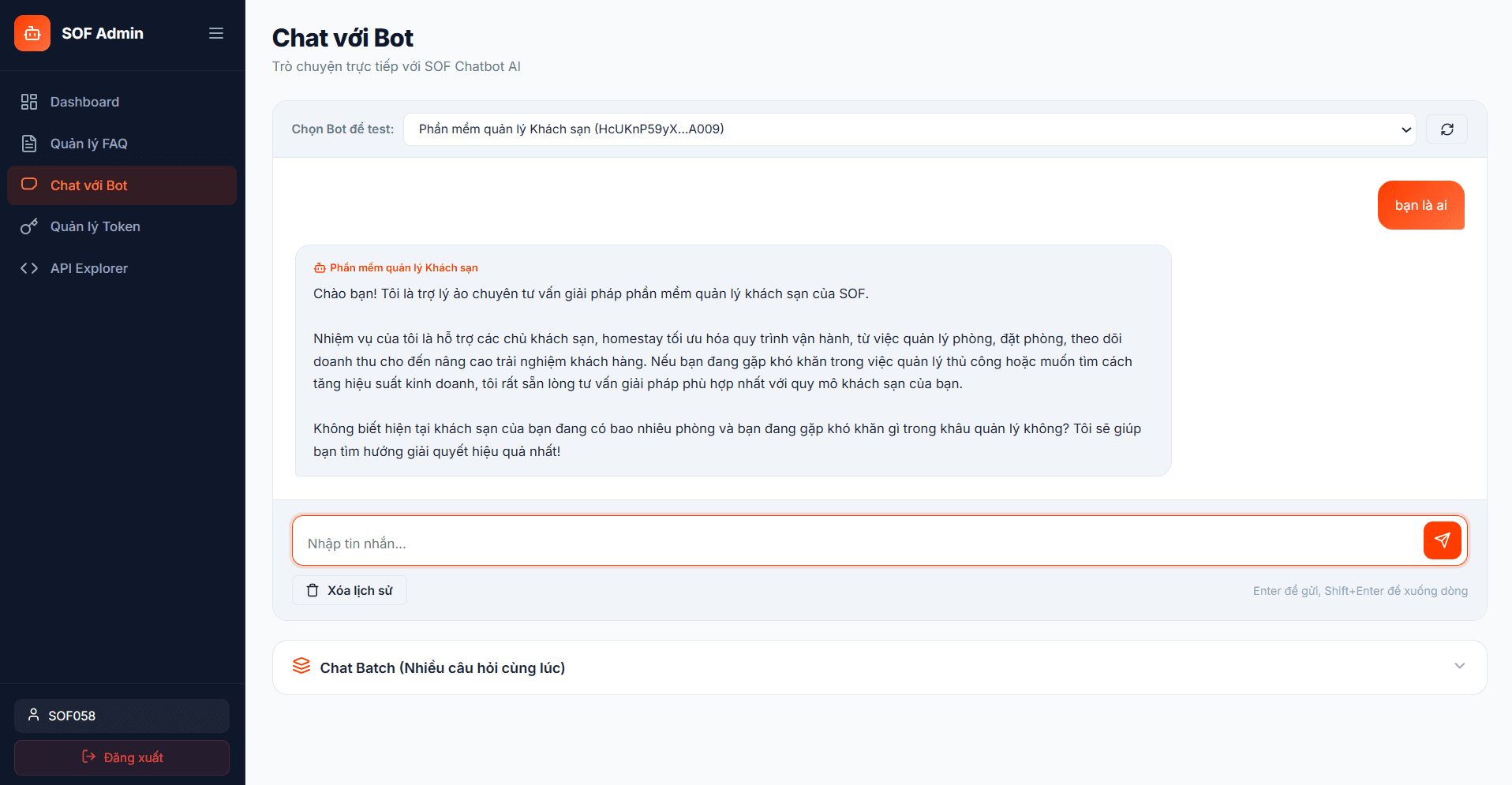 Enterprise Chatbot Management & Knowledge Orchestrator - Screenshot 4