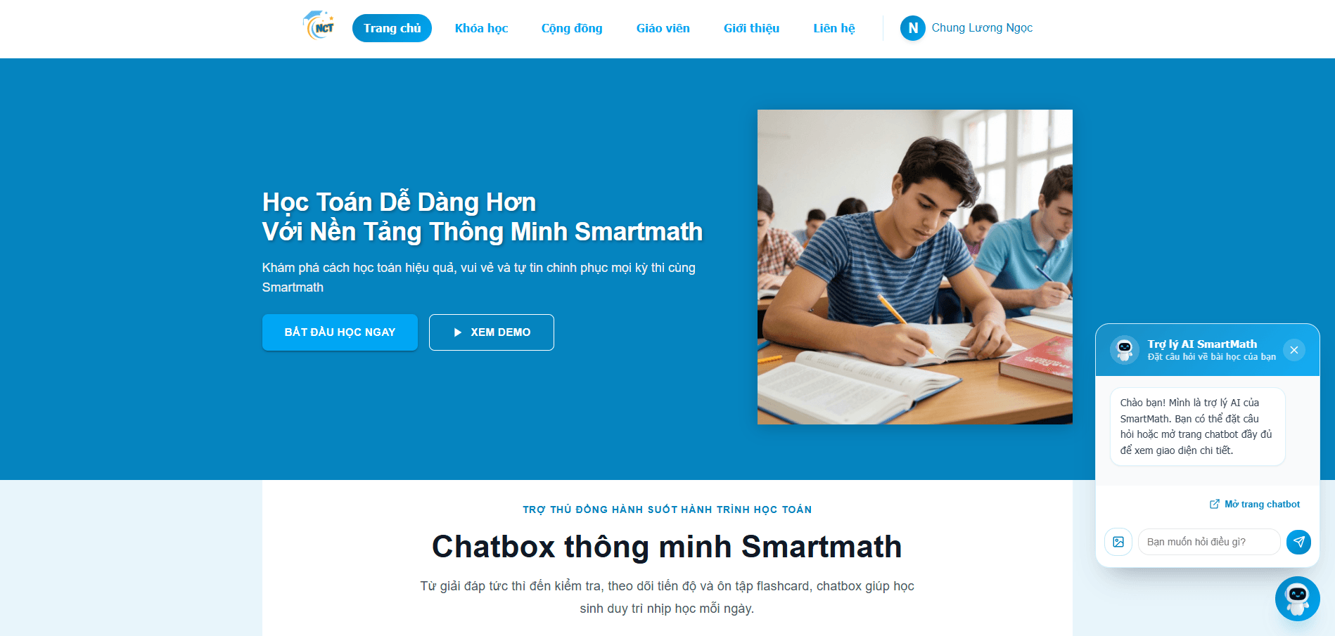 SmartMath | AI-Powered Educational Platform
