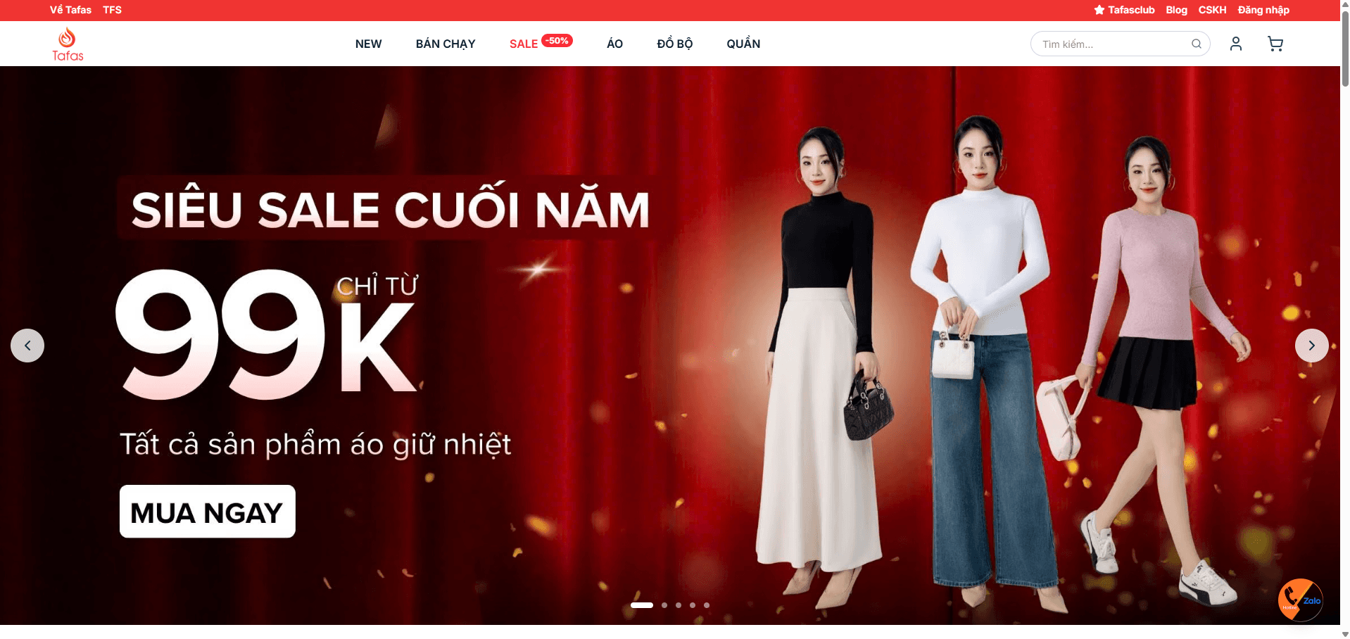 Tafas.vn | High-End E-Commerce Platform